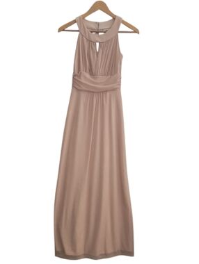 Sweet Storm Maxi Dress Medium Sand Formal Prom Bridesmaid Evening Gown